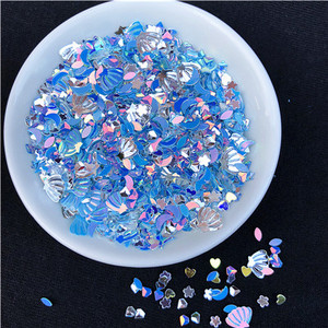 10 g/iepakojumā jauktas krāsas 3–7 mm jauktas zvaigznes sirds formas, vaļīgi fliteri, DIY nagu amatniecība, gļotu izgatavošana, kāzu dekorēšanas konfeti