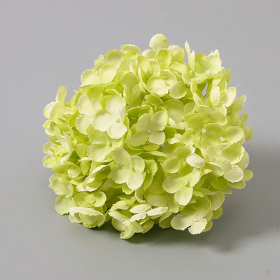 7,4 collu augstas kvalitātes mākslīgās baltās hortenzijas ziedu bumbiņas zīda hortenzijas aksesuārs mājas kāzu dekorēšanai Viltus Flores
