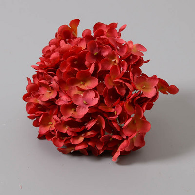 7,4 collu augstas kvalitātes mākslīgās baltās hortenzijas ziedu bumbiņas zīda hortenzijas aksesuārs mājas kāzu dekorēšanai Viltus Flores