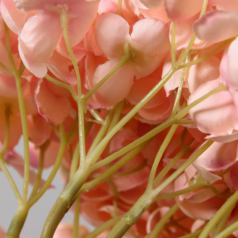 7,4 collu augstas kvalitātes mākslīgās baltās hortenzijas ziedu bumbiņas zīda hortenzijas aksesuārs mājas kāzu dekorēšanai Viltus Flores