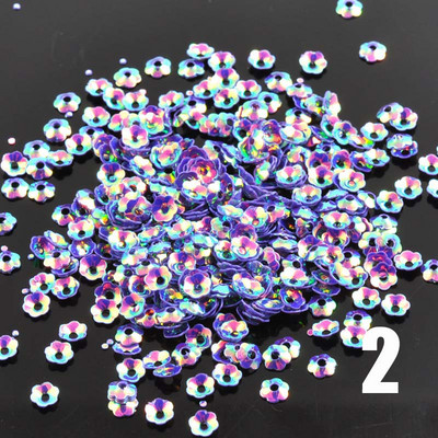 23g (3000gab.) 14 krāsu mini jaukts ziedu fliteris amatniecībai un šūšanai paillete Scrapbooking lentejuelas 4mm CP0818