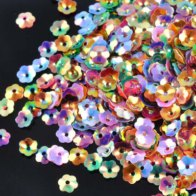 23g (3000gab.) 14 krāsu mini jaukts ziedu fliteris amatniecībai un šūšanai paillete Scrapbooking lentejuelas 4mm CP0818