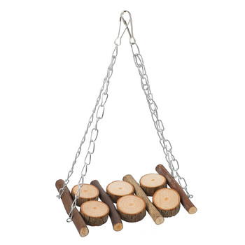 Bird Swing Διακοσμητικό παιχνίδι Βάση εκπαίδευσης για κατοικίδια Parrot Parrots Rack Ladder Climbing Hanging