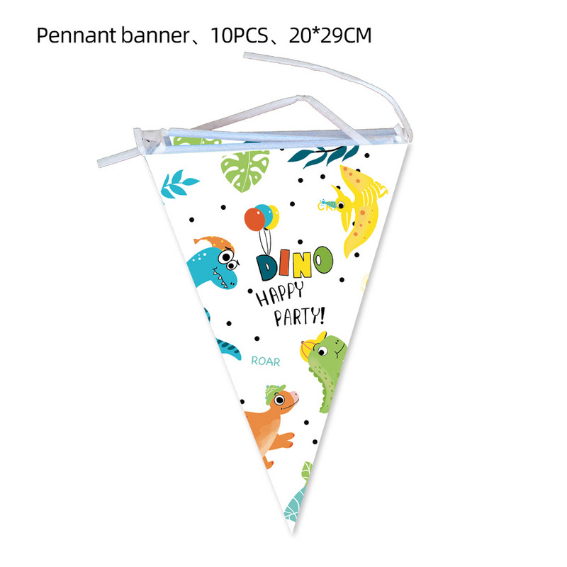 Multikad dinosauruste sünnipäevakaunistused Beebi dušš Ühekordsed taldrikud Tassid Salvrätikud Lauakate Dino sünnipäevapeotarbed