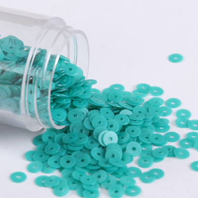 Jaunas krāsas! 4 mm sequin Augstas kvalitātes PVC plakana, apaļa, vaļīga flitera paletes amatniecības rūpnīcām tiešā pārdošana 160 krāsas noliktavā