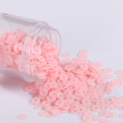 Jaunas krāsas! 4 mm sequin Augstas kvalitātes PVC plakana, apaļa, vaļīga flitera paletes amatniecības rūpnīcām tiešā pārdošana 160 krāsas noliktavā