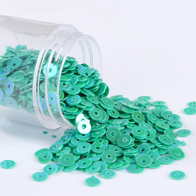 Jaunas krāsas! 4 mm sequin Augstas kvalitātes PVC plakana, apaļa, vaļīga flitera paletes amatniecības rūpnīcām tiešā pārdošana 160 krāsas noliktavā