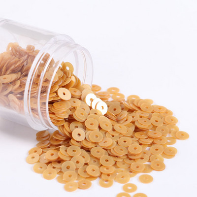 Jaunas krāsas! 4 mm sequin Augstas kvalitātes PVC plakana, apaļa, vaļīga flitera paletes amatniecības rūpnīcām tiešā pārdošana 160 krāsas noliktavā