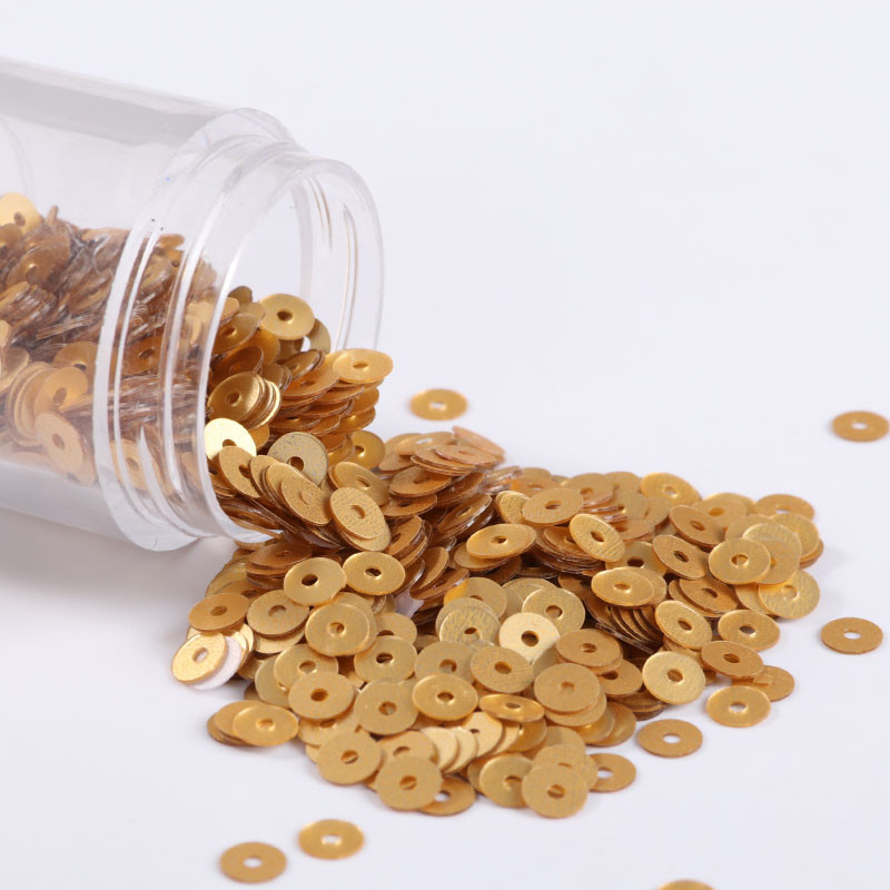 Jaunas krāsas! 4 mm sequin Augstas kvalitātes PVC plakana, apaļa, vaļīga flitera paletes amatniecības rūpnīcām tiešā pārdošana 160 krāsas noliktavā