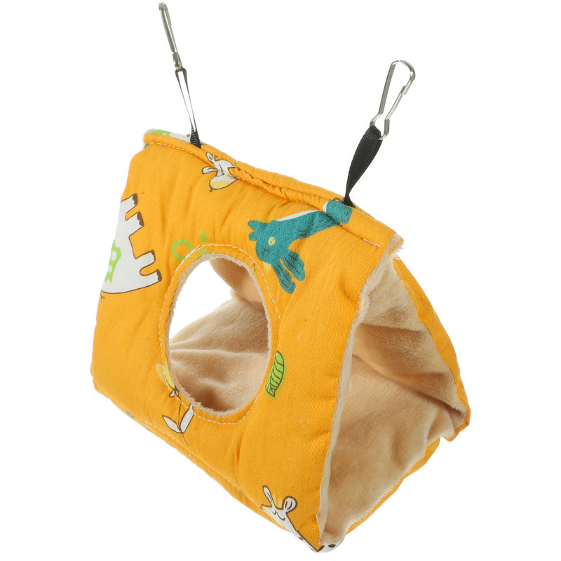 Nest House papagaiļi, papagailis, iekarināms šūpuļtīkls, ūdensnecaurlaidīgs būris putns, ziema, burvīgs kokvilnas gultas trīsstūris