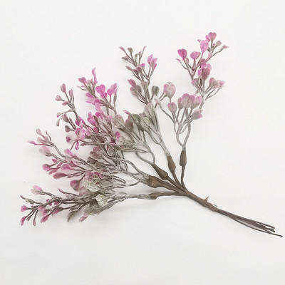 Mākslīgais eikalipta sulīgs augs DIY ziemas viltus lapas baltas zaļas kāzu mājas dekorācijas amatniecības zieds