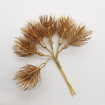 Mākslīgais eikalipta sulīgs augs DIY ziemas viltus lapas baltas zaļas kāzu mājas dekorācijas amatniecības zieds