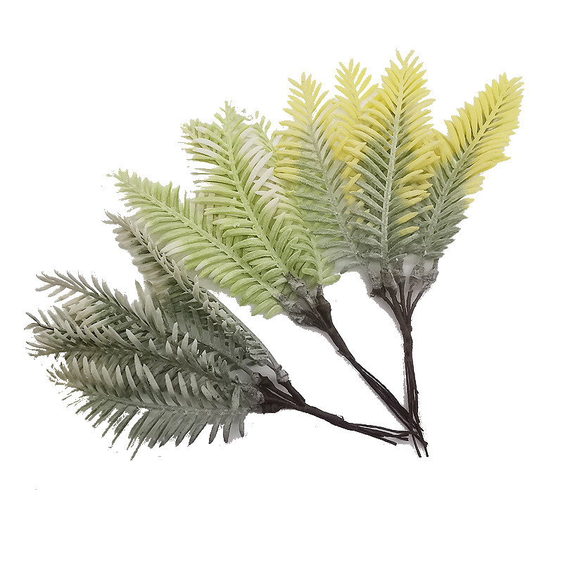 Mākslīgais eikalipta sulīgs augs DIY ziemas viltus lapas baltas zaļas kāzu mājas dekorācijas amatniecības zieds