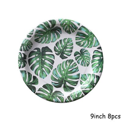 Savvaļas dzīvnieku raksts Vienreizlietojamie šķīvji Džungļu safari Dzīvnieku apdrukas salvetes Žirafes Zebra Tīģera Leoparda 1. dzimšanas dienas ballītes dekori