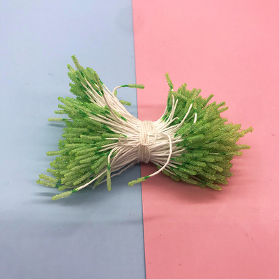 200 gab. Mākslīgo ziedu putekšņlapa ķiršu ogas DIY Ziemassvētku vainags kāzu ballīte Mājas dāvanu kastītes dekorācijas aksesuārs