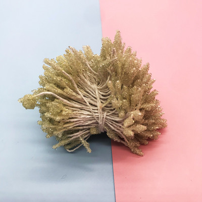 200 gab. Mākslīgo ziedu putekšņlapa ķiršu ogas DIY Ziemassvētku vainags kāzu ballīte Mājas dāvanu kastītes dekorācijas aksesuārs