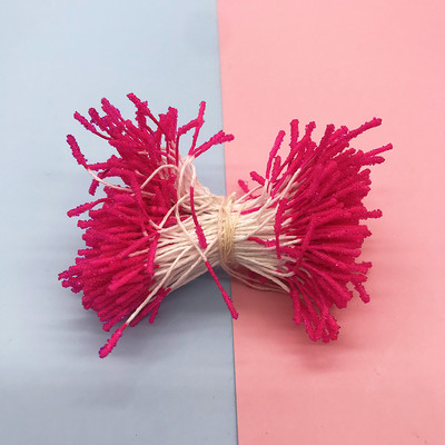 200 gab. Mākslīgo ziedu putekšņlapa ķiršu ogas DIY Ziemassvētku vainags kāzu ballīte Mājas dāvanu kastītes dekorācijas aksesuārs