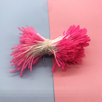 200 gab. Mākslīgo ziedu putekšņlapa ķiršu ogas DIY Ziemassvētku vainags kāzu ballīte Mājas dāvanu kastītes dekorācijas aksesuārs