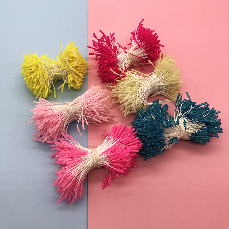 200 gab. Mākslīgo ziedu putekšņlapa ķiršu ogas DIY Ziemassvētku vainags kāzu ballīte Mājas dāvanu kastītes dekorācijas aksesuārs