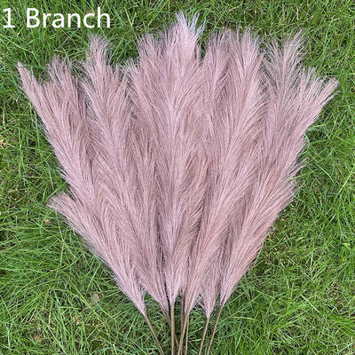 1 gab. 98cm mākslīgās pampas, kaltētas niedres mākslīgie ziedi mājas istabai, vāzes rotājumi, kāzu dzimšanas dienas ballītes dekori viltoti augi