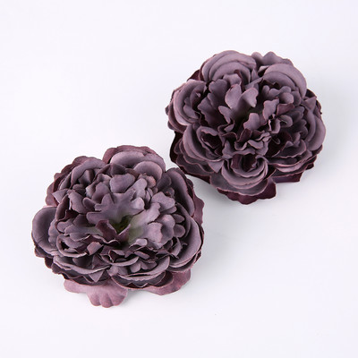 2/5gab 8CM mākslīgie ziedi zīda peonijas ziedu galva kāzu ballītei mājas dekorēšanai DIY ziedu sienas dāvanu kastīte albums Amatniecība