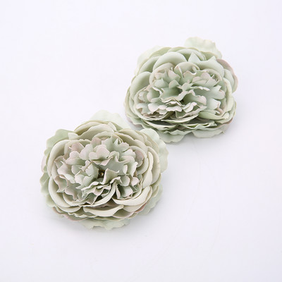 2/5gab 8CM mākslīgie ziedi zīda peonijas ziedu galva kāzu ballītei mājas dekorēšanai DIY ziedu sienas dāvanu kastīte albums Amatniecība