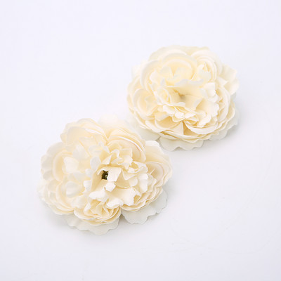 2/5gab 8CM mākslīgie ziedi zīda peonijas ziedu galva kāzu ballītei mājas dekorēšanai DIY ziedu sienas dāvanu kastīte albums Amatniecība