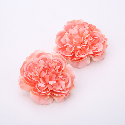 2/5gab 8CM mākslīgie ziedi zīda peonijas ziedu galva kāzu ballītei mājas dekorēšanai DIY ziedu sienas dāvanu kastīte albums Amatniecība