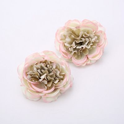 2/5gab 8CM mākslīgie ziedi zīda peonijas ziedu galva kāzu ballītei mājas dekorēšanai DIY ziedu sienas dāvanu kastīte albums Amatniecība