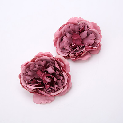 2/5gab 8CM mākslīgie ziedi zīda peonijas ziedu galva kāzu ballītei mājas dekorēšanai DIY ziedu sienas dāvanu kastīte albums Amatniecība