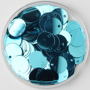 Pailetten 20mm Επίπεδες στρογγυλές παγιέτες PVC Επίπεδες στρογγυλές χαλαρές παγιέτες Πιλέτες ραψίματος χειροτεχνίας DIY Κρεμαστό μενταγιόν γάμου για χειροτεχνίες10g