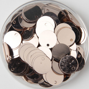 Pailetten 20mm Επίπεδες στρογγυλές παγιέτες PVC Επίπεδες στρογγυλές χαλαρές παγιέτες Πιλέτες ραψίματος χειροτεχνίας DIY Κρεμαστό μενταγιόν γάμου για χειροτεχνίες10g