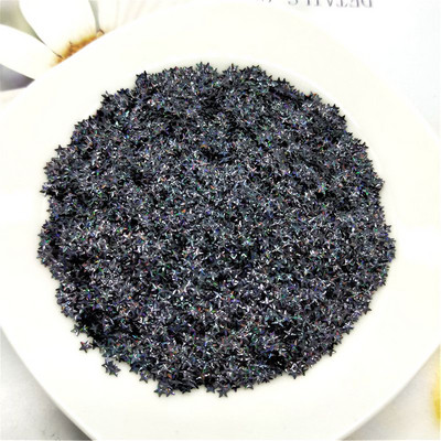 Εξαιρετικά λεπτές παγιέτες PET Star 3mm Laser Glittering 3D Nail Sequin Paillette Eo-Friendly Loose Sequin for Nail Arts Decorations 10g