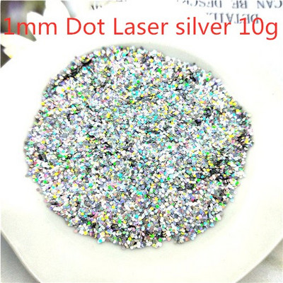 Εξαιρετικά λεπτές παγιέτες PET Star 3mm Laser Glittering 3D Nail Sequin Paillette Eo-Friendly Loose Sequin for Nail Arts Decorations 10g