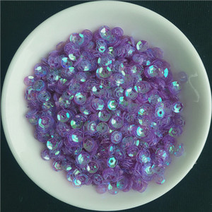1200 gab./partija 4 mm caurspīdīga kauss, apaļa, vaļīga flitera Pailletes šūšana uz auduma, kāzu amatniecība, sieviešu apģērbi, aksesuāri