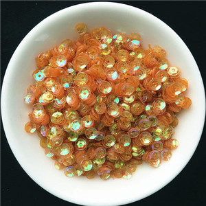 1200 gab./partija 4 mm caurspīdīga kauss, apaļa, vaļīga flitera Pailletes šūšana uz auduma, kāzu amatniecība, sieviešu apģērbi, aksesuāri