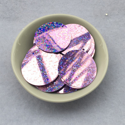 40gab 3cm lieli vizuļi sānu urbšana 30mm pvc apaļa, vaļīga vizulis Šūšanas amatniecība Pašdarbu albums Roku darbs Projekta apģērba aksesuārs