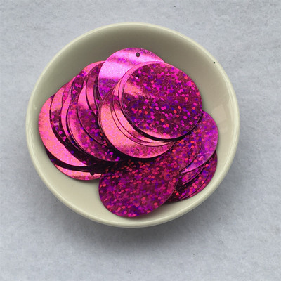 40gab 3cm lieli vizuļi sānu urbšana 30mm pvc apaļa, vaļīga vizulis Šūšanas amatniecība Pašdarbu albums Roku darbs Projekta apģērba aksesuārs