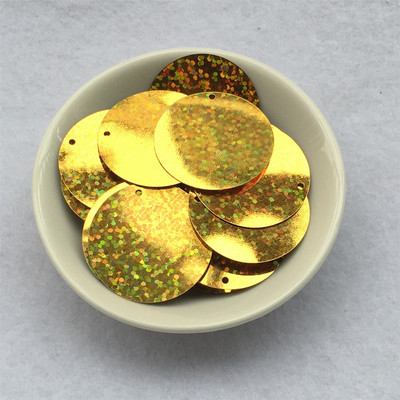 40gab 3cm lieli vizuļi sānu urbšana 30mm pvc apaļa, vaļīga vizulis Šūšanas amatniecība Pašdarbu albums Roku darbs Projekta apģērba aksesuārs