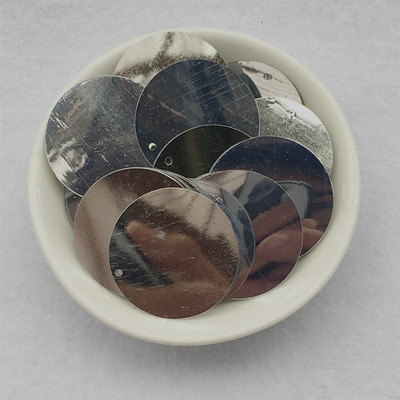 40gab 3cm lieli vizuļi sānu urbšana 30mm pvc apaļa, vaļīga vizulis Šūšanas amatniecība Pašdarbu albums Roku darbs Projekta apģērba aksesuārs