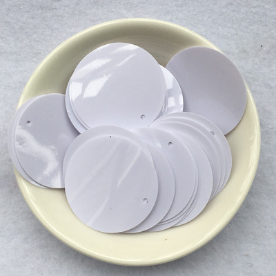 40gab 3cm lieli vizuļi sānu urbšana 30mm pvc apaļa, vaļīga vizulis Šūšanas amatniecība Pašdarbu albums Roku darbs Projekta apģērba aksesuārs