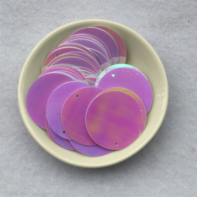 40gab 3cm lieli vizuļi sānu urbšana 30mm pvc apaļa, vaļīga vizulis Šūšanas amatniecība Pašdarbu albums Roku darbs Projekta apģērba aksesuārs