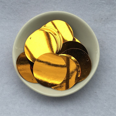 40gab 3cm lieli vizuļi sānu urbšana 30mm pvc apaļa, vaļīga vizulis Šūšanas amatniecība Pašdarbu albums Roku darbs Projekta apģērba aksesuārs