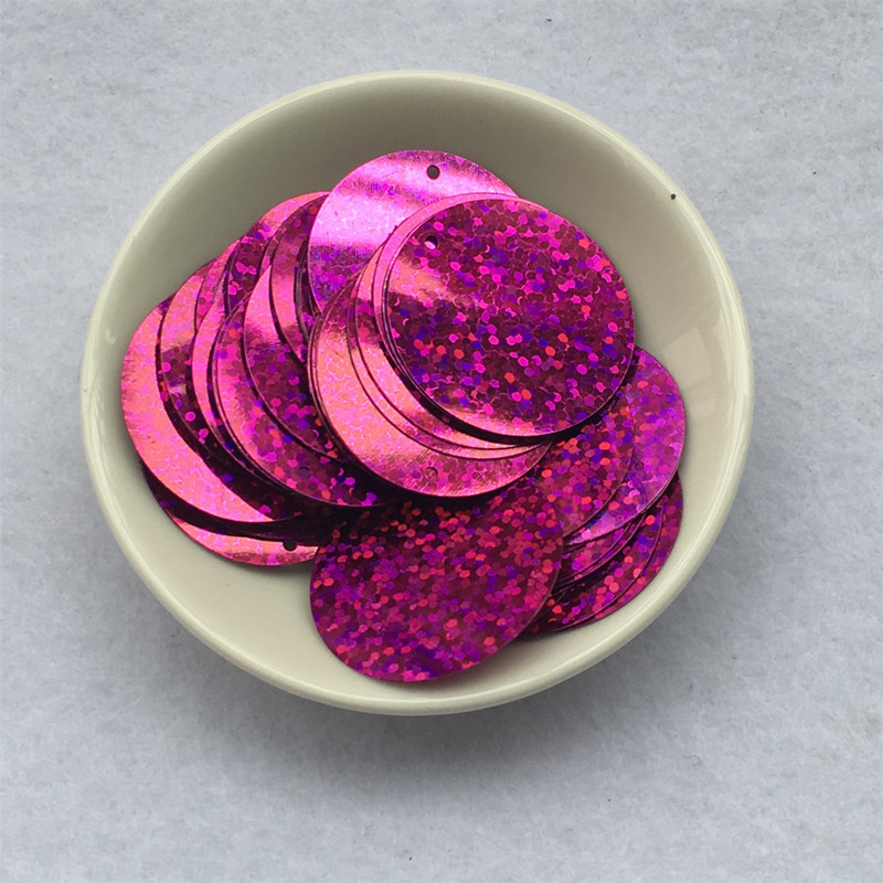 40gab 3cm lieli vizuļi sānu urbšana 30mm pvc apaļa, vaļīga vizulis Šūšanas amatniecība Pašdarbu albums Roku darbs Projekta apģērba aksesuārs