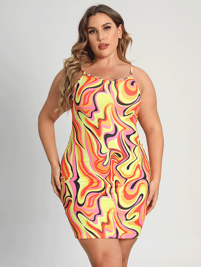 2022 Casual Street For Summer Γυναικεία Σέξι Γυναικεία Φορέματα Γυναικεία Ρούχα Γυναικεία Ρούχα Μόδας με στάμπα με λουράκι