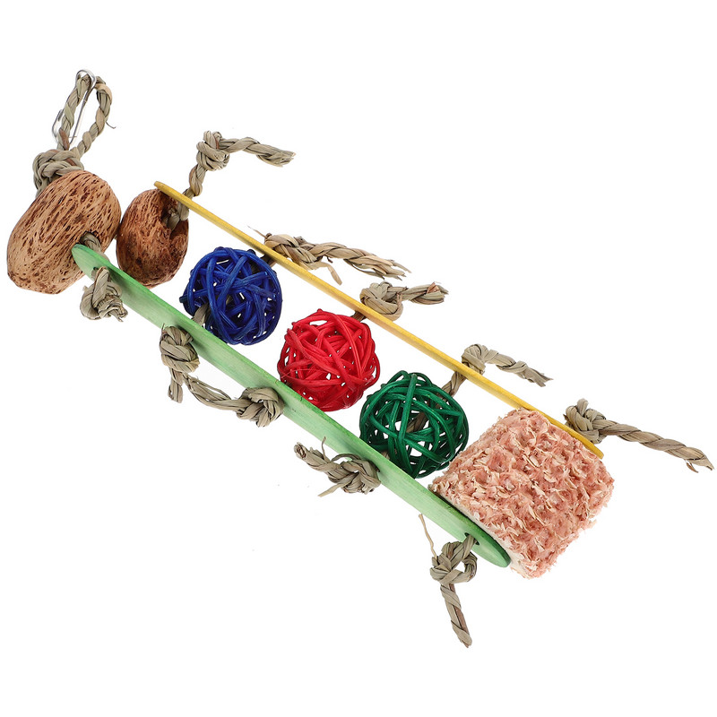 Kodienu iesmi Papagailis Karamais Košļājamā Mājdzīvnieku Aksesuāri Putnu Kodieniem Izturīgi Mājdzīvnieku Piederumi Būris Mājdzīvnieku Piederumi Koksne