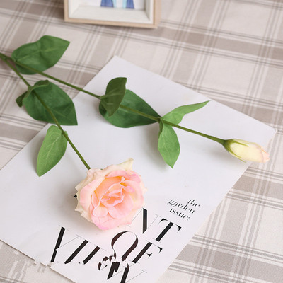 Grezns Real Touch Lisianthus mākslīgie ziedi kāzu dekorācija platycodon grandiflorum flores artificiais neatkarīgais istabas dekors