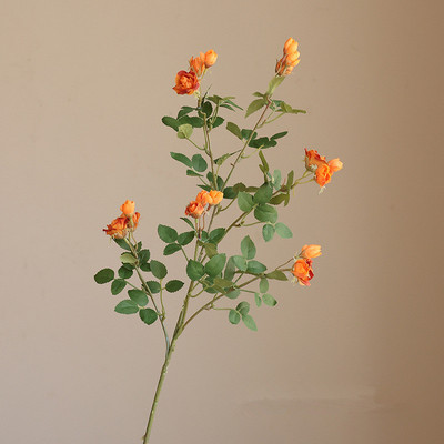 Jaunas skaistas mazas rozes mākslīgā zīda ziedu kāzas DIY albums flores mākslīgie rudens mājas dekori