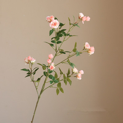 Jaunas skaistas mazas rozes mākslīgā zīda ziedu kāzas DIY albums flores mākslīgie rudens mājas dekori