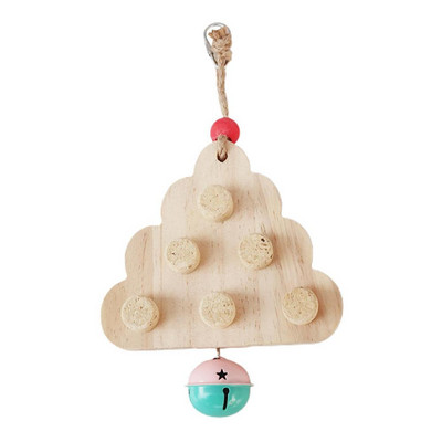 Kakadu Rotaļlietas Putnu Koka Dēļa Būris Piederumi Putnu Košļājamās Rotaļlietas Ar Zvanu Mīlestības Putniem Papagaiļi Kakati Papagailes Konures